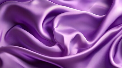 Obraz premium Elegant purple silk drape
