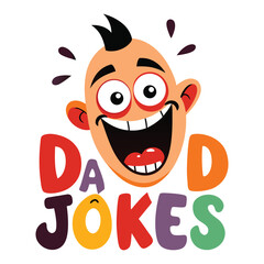 Funny Dad Jokes Icon Set for Father’s Day – Humorous Vector Illustration Pack, Celebrate Father’s Day with a smile! This hilarious dad jokes icon set features fun, quirky, and pun-filled vector. 