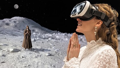 VR experience of a celestial encounter
