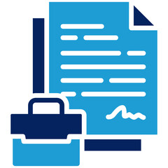Obraz premium Contract Icon