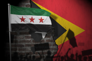 Relations between syria and east timor