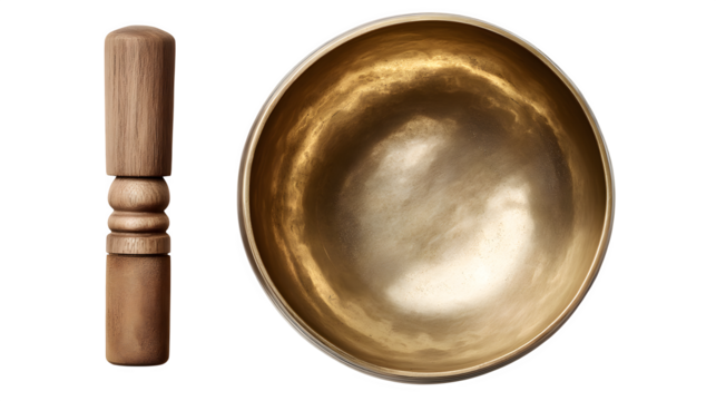 Golden Circle and Wooden Companion Await the Touch That Will Release Ancient Vibrations and Usher in Moments of Profound Stillness and Inner Peace.