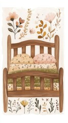 bed of furniture