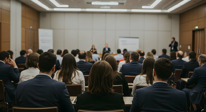 Business Conference Meeting Corporate Event Seminar Presentation Audience