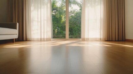 Obraz premium empty room with window