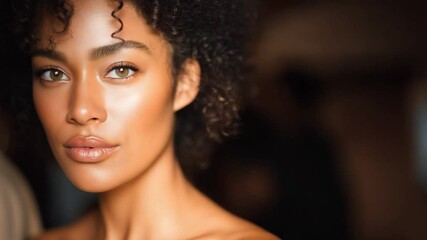 Diverse Makeup Application in Sunlit Room