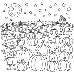 Cute Halloween Coloring Pages For Adults