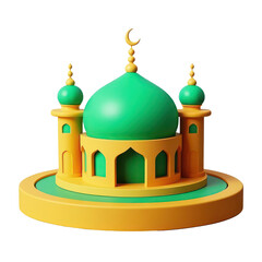 A Mosque Icon, Generative AI