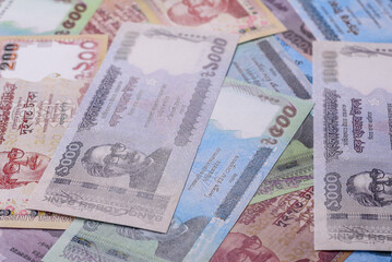 Money, paper currency of Bangladesh, taka notes