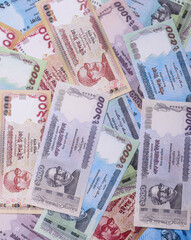 Money, paper currency of Bangladesh, taka notes