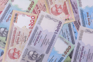 Money, paper currency of Bangladesh, taka notes
