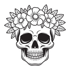 Fototapeta premium Cute Halloween Coloring Pages For Adults