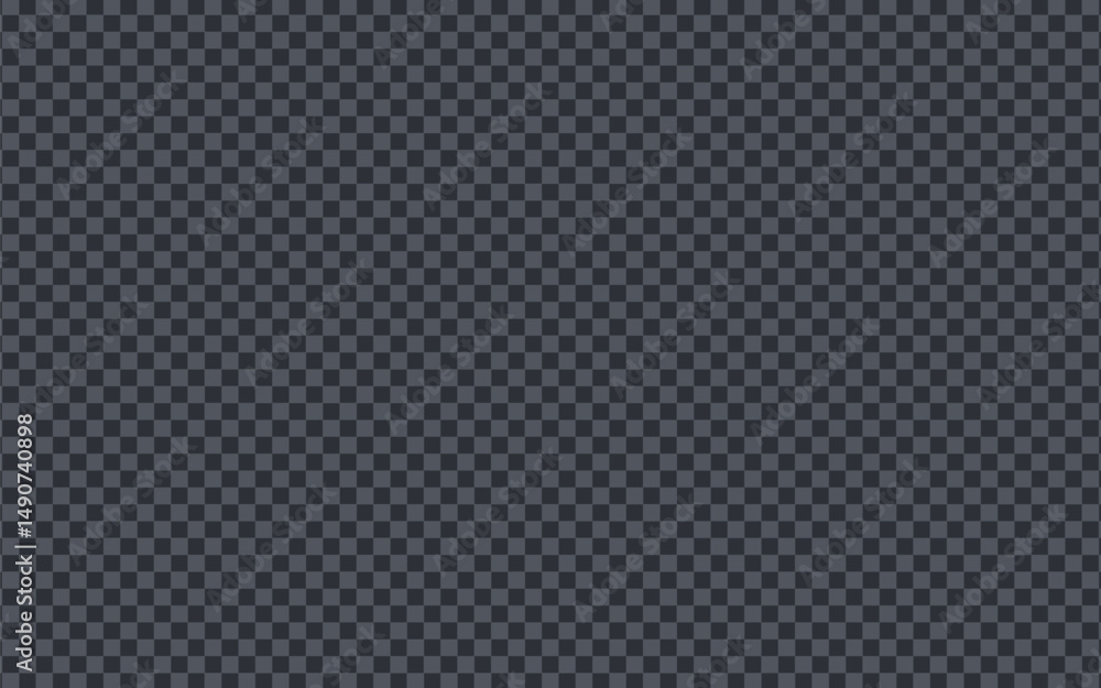Poster seamless vector dark checkerboard pattern, commonly used to indicate transparency. perfect as a back