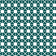 simple abstract seegreen colour beutifull heart shapes pattern design.
