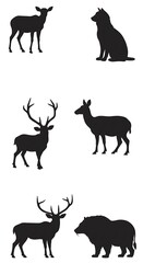 Fototapeta premium Shadow Beasts of the Wild