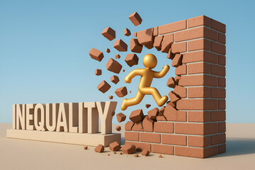 Overcoming inequality barriers with determination.