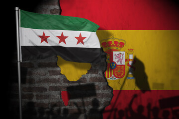 Relations between syria and spain