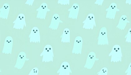Cute Ghost Pattern.