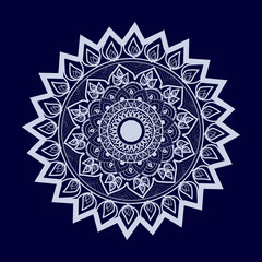 ornamental round lace ornament