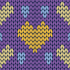 Yarn seamless pattern, yarn texture background, Seamless knitted detailed pattern. Knitting vector pattern. Vector texture seamless pattern. White knit texture seamless pattern.