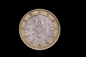 portugiesische 2-Euro Münde mit königlichem Siegel von 1144