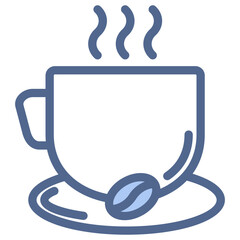 Coffee Blue Icon