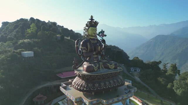 The Chenrezig Statue: A Majestic Symbol of Compassion in Sikkim