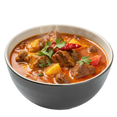beef stew with vegetables and rice