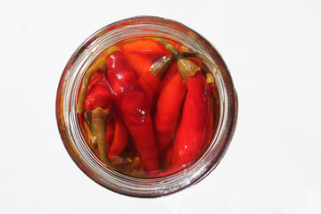 Pickled bitter pepper
