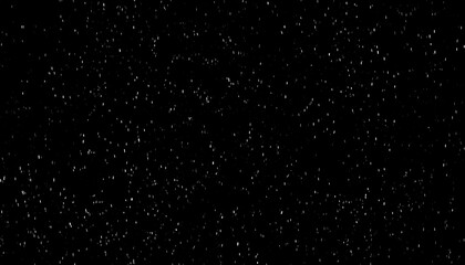 Falling Snow Night Sky.