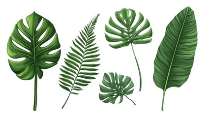 Tropical leaf collection (1)