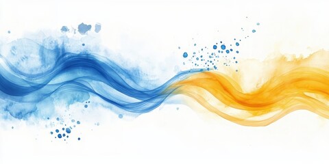 Fototapeta premium Abstract Flowing Colors (1)