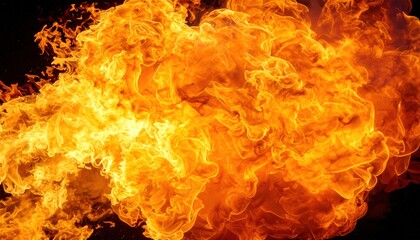 Fiery Explosion Blast.