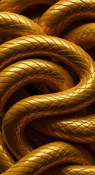 Golden Serpent's Embrace