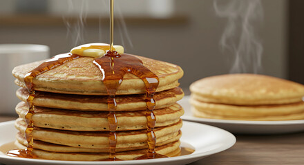 pancakes with butter