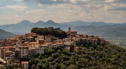 Monteroduni, Molise. Spectacular spring views