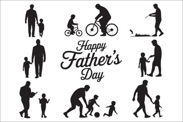 Father’s Day Clipart SVG Bundle | Dad Shirt Design, Silhouette Files for Cricut, Sublimation PNG | Dad Life SVG Pack