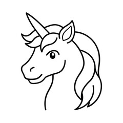 horse head vector