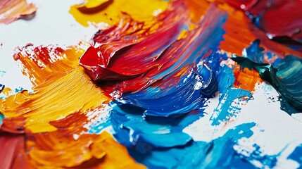 Abstract Artistic Photograph Representing Renaissance Color Palette
