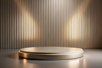 Glossy Polycarbonate Modern 3D Scene Photo