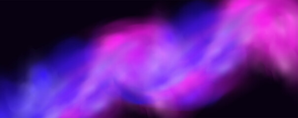  Atmospheric neon purple clouds.Magical fantasy smell of tobacco.Pink occult fog.Magic cigarette vapor.