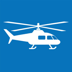 helicopter vector illustration