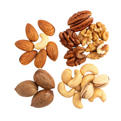 almonds and nuts