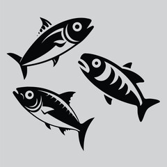 Fishing Themed Anchovy Vector