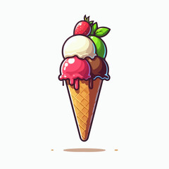 strawberry ice cream