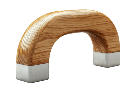 An archway of rustic charm showcasing woodworking a unique blend of oak s natural warmth with on transparent background