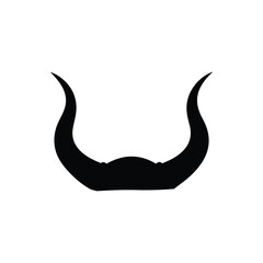 Obraz premium devil horns silhouette
