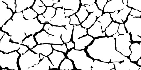 cracks design and grunge cracked texture Vector grunge concrete wall background