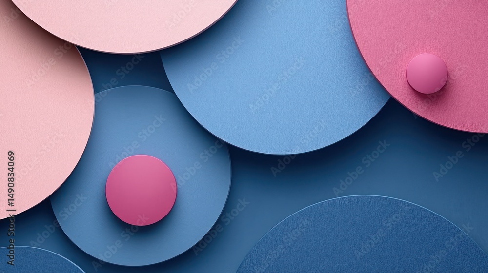 Poster abstract circle pattern background