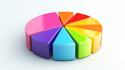 Obraz premium The pie chart revealed our energy use by category.